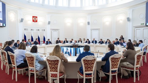 Встреча КорСовета и В.Н. Фалькова